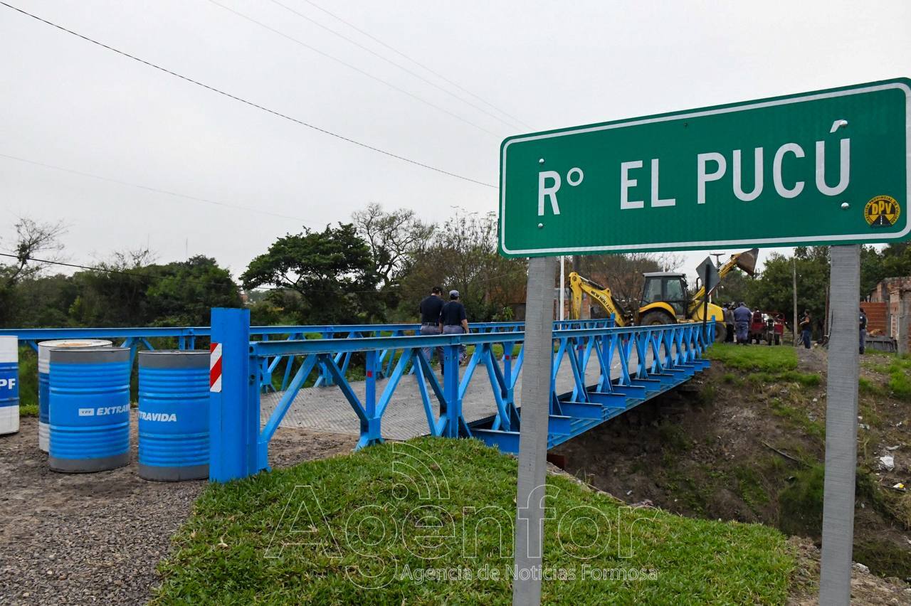 El Gobierno de Formosa habilitará el puente del barrio Sagrado Corazón