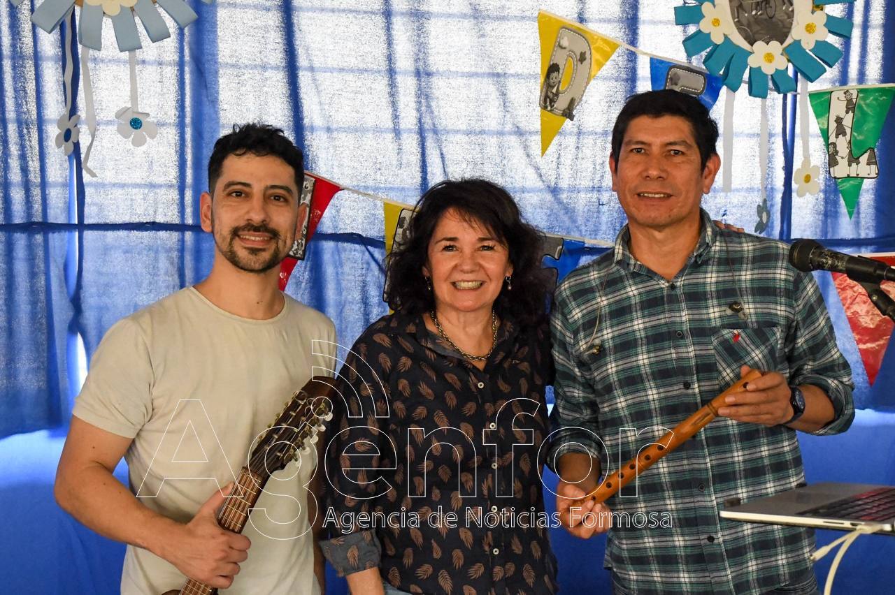 En su primera presentación, “Sonidos Comunitarios” visitó el Centro Comunitario de La Nueva Formosa