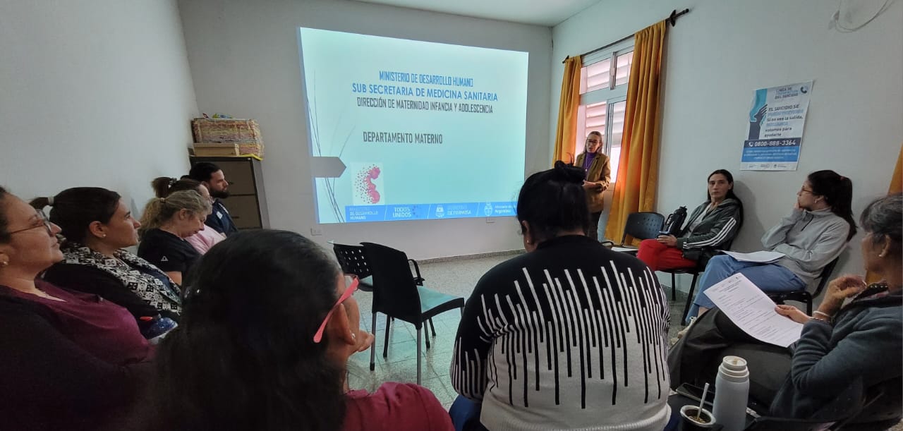 Siguen las capacitaciones para reforzar la atención materno – infantil en los efectores sanitarios