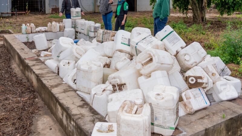 Formosa avanza en la gestión sustentable de fitosanitarios con la recuperación de envases vacíos en el interior provincial