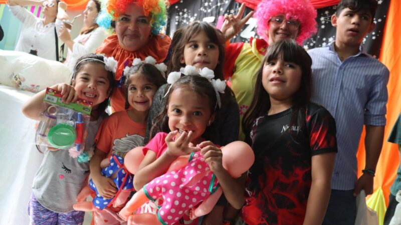 Entrega de juguetes: Se reafirmó el compromiso de acompañar a las infancias