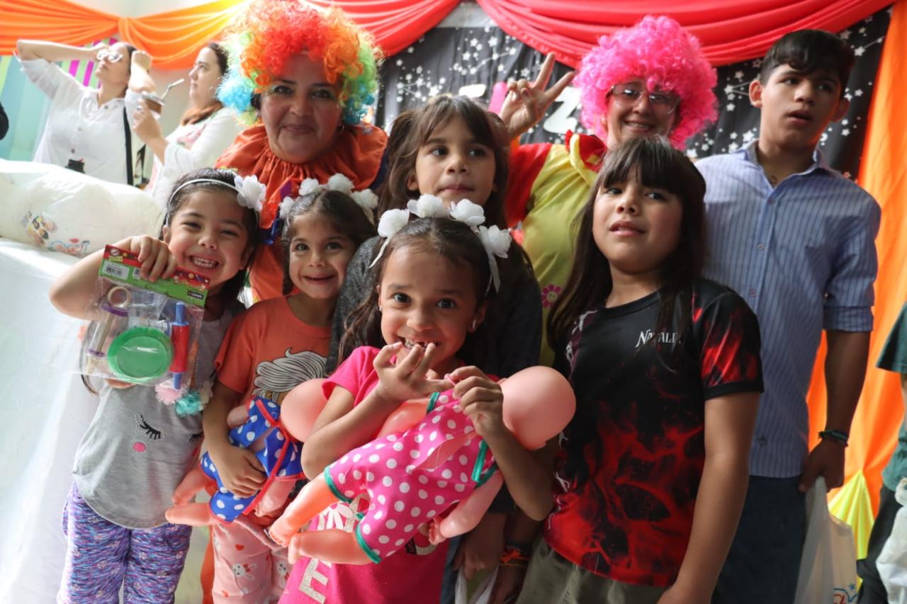 Entrega de juguetes: Se reafirmó el compromiso de acompañar a las infancias