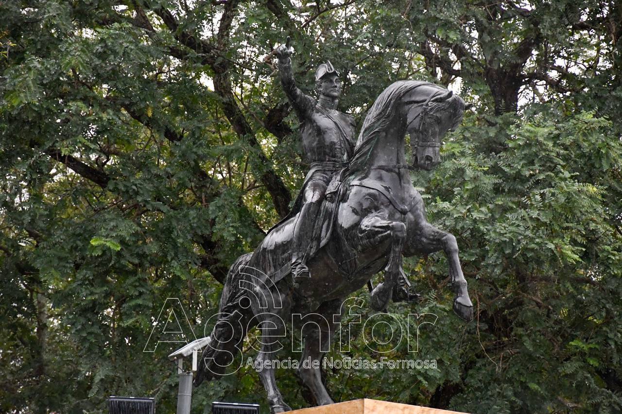 El gobernador Insfrán presidirá el acto por el 176° aniversario del paso a la inmortalidad del general San Martín