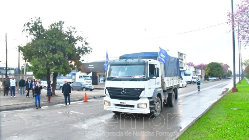 A través de una importante logística de distribución, llegaron los juguetes a las escuelas de la ciudad de Formosa