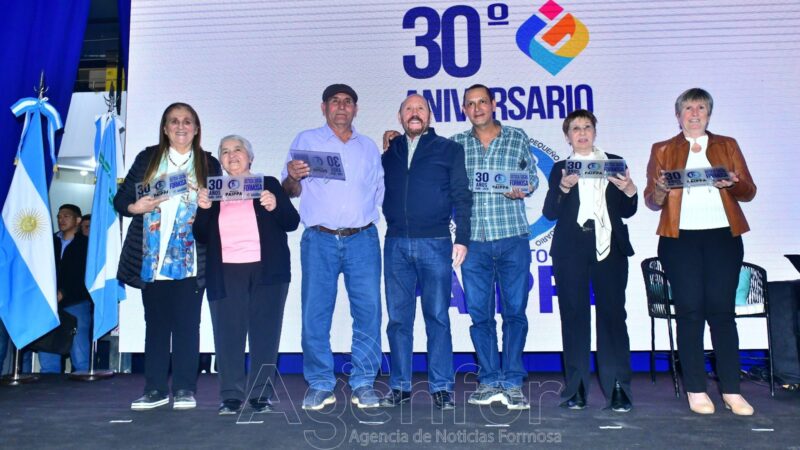 El gobernador Insfrán presidió el acto oficial por el 30º aniversario del PAIPPA