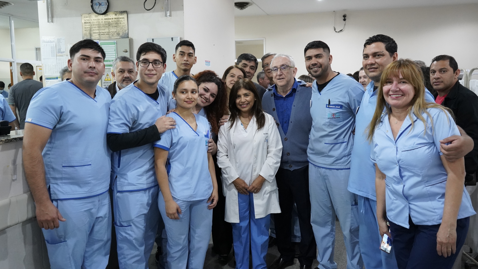 Se realizó el acto de conmemoración por el 112° aniversario del Hospital Central de Emergencias “Dr. Ramón Carrillo”