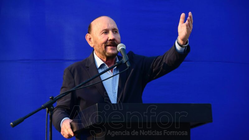 Gildo Insfrán: “Acá no votan los porteños, votan los formoseños”