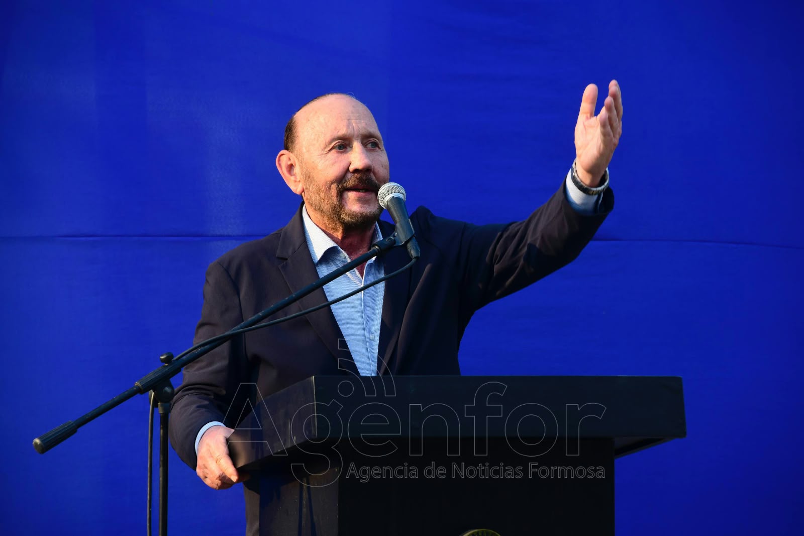 Gildo Insfrán: “Acá no votan los porteños, votan los formoseños”
