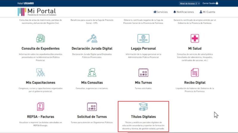 Ya se encuentra disponible la emisión de certificados analíticos en Mi Portal