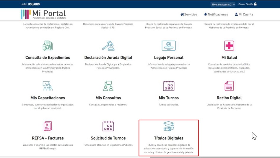 Ya se encuentra disponible la emisión de certificados analíticos en Mi Portal