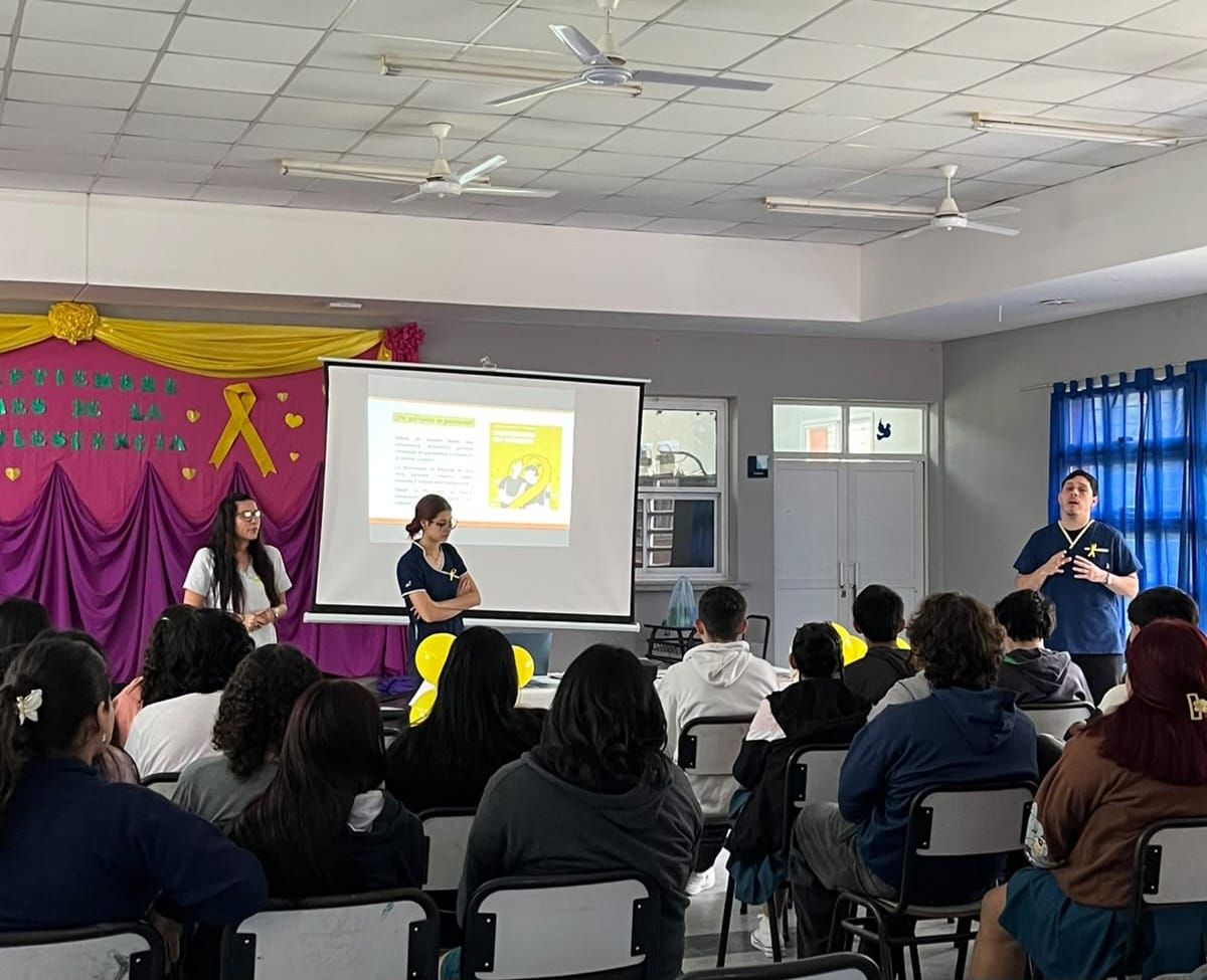 Adolescentes de la EPES N° 91 participaron de una jornada sobre prevención del suicidio