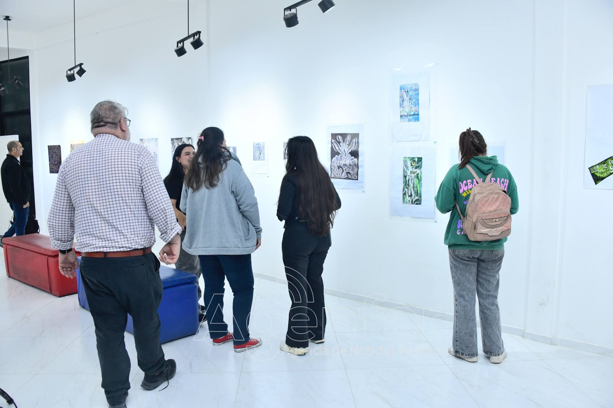 Quedó inaugurada la muestra de arte “Gráfica de dos orillas” en el Teatro de la Ciudad