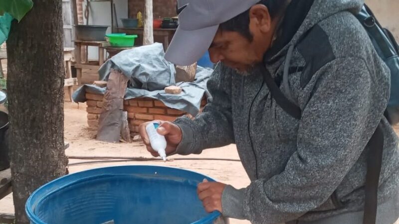 Dengue: Instan a la población a colaborar en la eliminación de recipientes que pueden ser criaderos de mosquitos