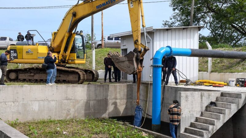 Caffa destacó el “correcto funcionamiento” del sistema de drenaje pluvial y las estaciones de bombeo