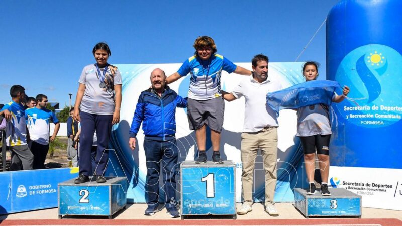 El Gobernador presenció la final provincial de Atletismo Adaptado de los Juegos Evita Formoseñosv