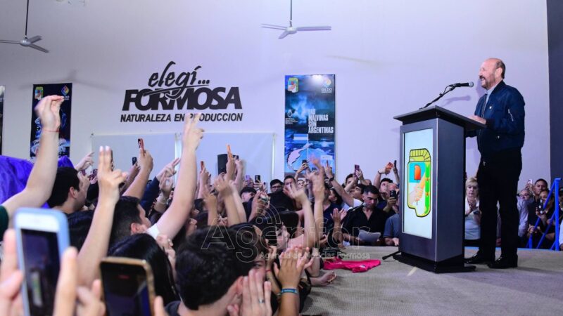 Insfrán en el Día de la Lealtad Peronista: “Soy dialoguista, pero no comprable”