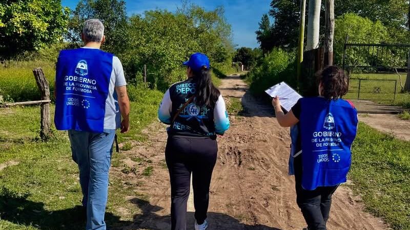 El Gobierno de Formosa avanza con relevamientos territoriales para fortalecer la prevención ante el fenómeno de El Niño