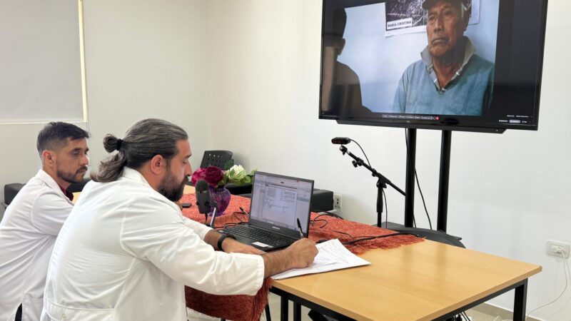 Telesalud: El Hospital Interdistrital Evita concretó 177 atenciones especializadas a pacientes del interior provincial