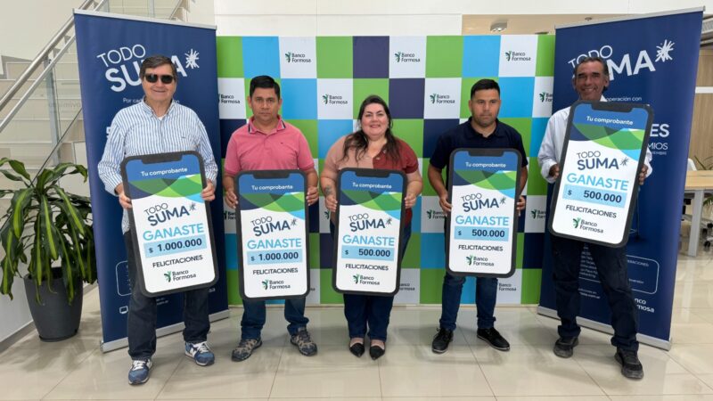 Cada vez son más: Todo Suma ya tiene 84 ganadores en toda la provincia