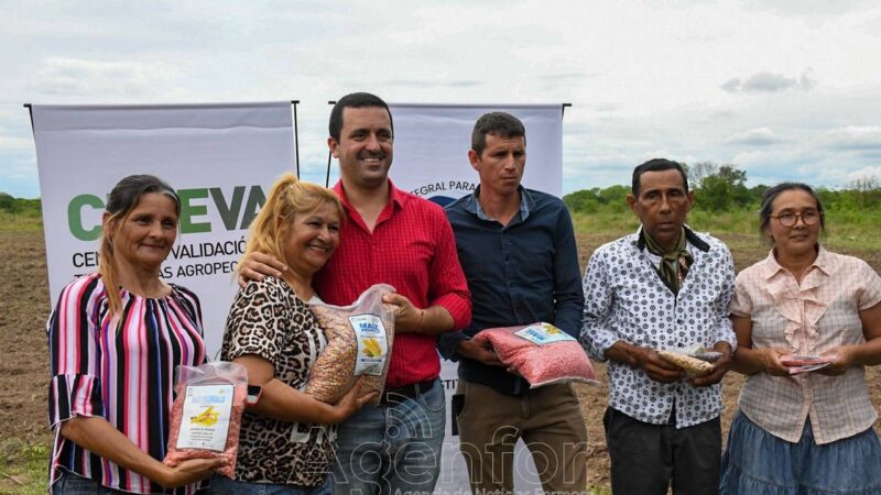 Lanzaron en Pirané la campaña agrícola de maíz y cucurbitáceas 2026-2027